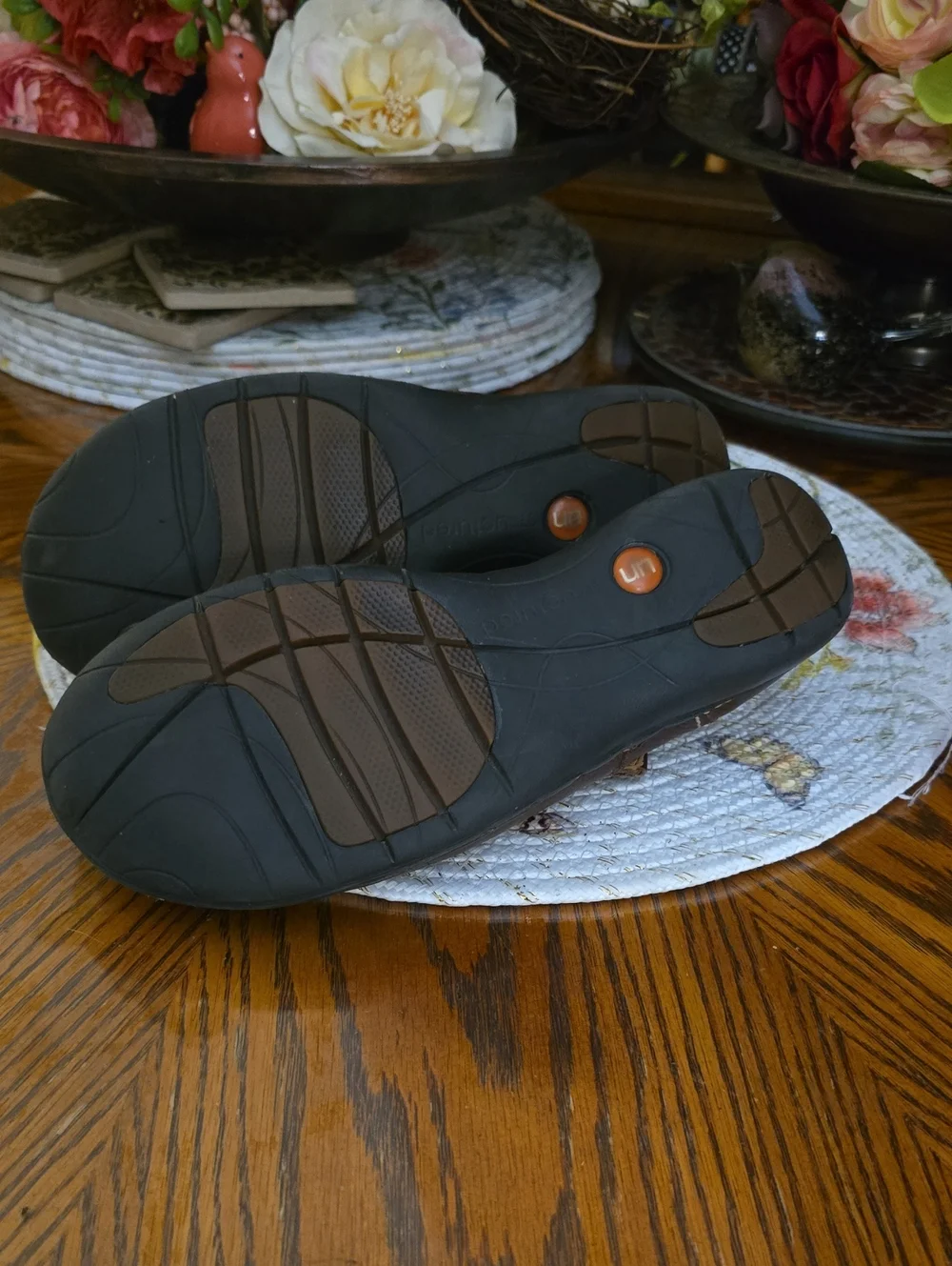 Clark's Unstructured Dark Brown Leather Shoes